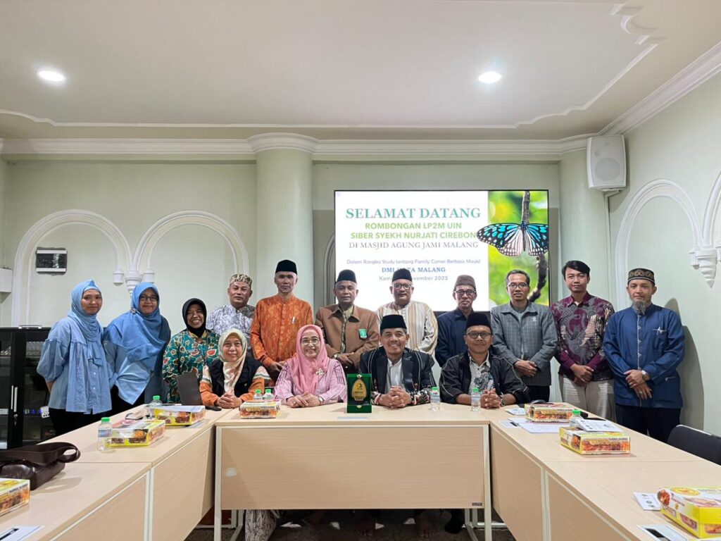 LP2M UINSSC Pelajari Praktik Baik Family Corner Berbasis Masjid di Malang, untuk Dikembangkan di Cirebon