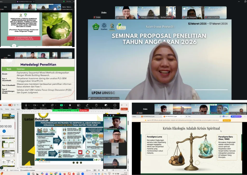 LP2M UIN Siber Syekh Nurjati Cirebon Gelar Review Seminar Proposal Penelitian Tahun Anggaran 2026