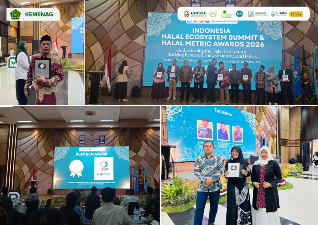UIN Siber Syekh Nurjati Cirebon Raih Platinum di UB Halal Metric Awards 2026
