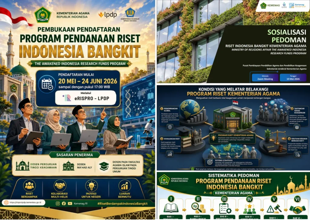 Pembukaan Pendaftaran Program Pendanaan Riset Indonesia Bangkit Tahun 2026 Resmi Dibuka